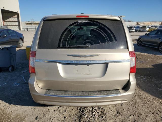 2C4RC1BG2DR510439 - 2013 CHRYSLER TOWN & COU TOURING أسمر صورة 6