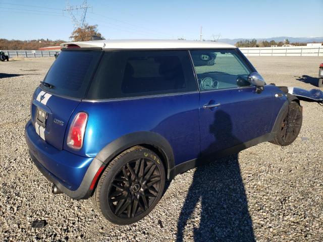 WMWRC33586TK64577 - 2006 MINI COOPER BLUE photo 3