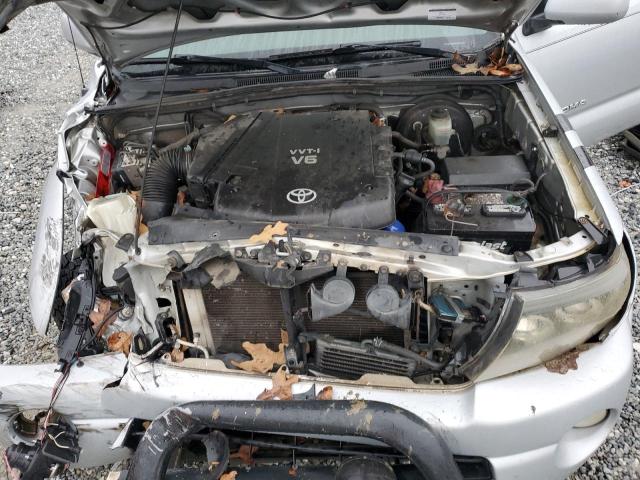 3TMJU62N97M033865 - 2007 TOYOTA TACOMA DOUBLE CAB PRERUNNER SILVER photo 11
