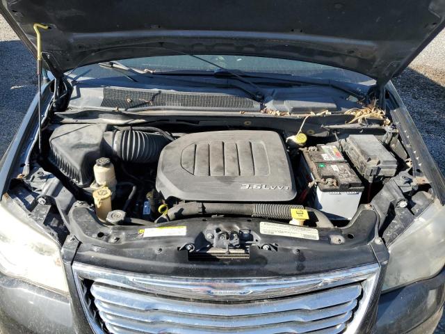 2A4RR8DG6BR716701 - 2011 CHRYSLER TOWN & COU TOURING L BLACK photo 12