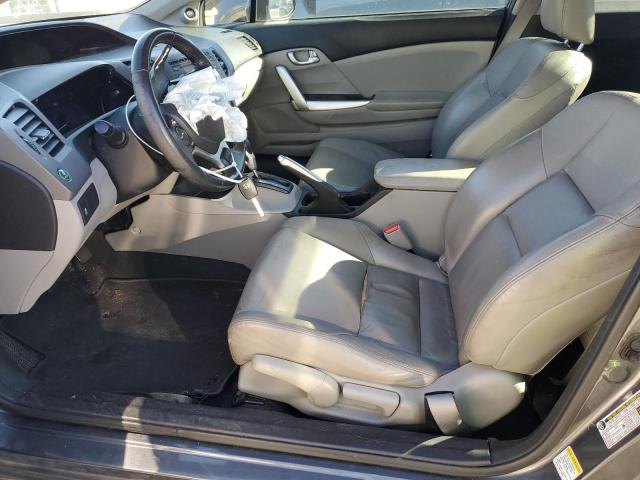 2HGFG3B03CH515905 - 2012 HONDA CIVIC EXL ნაცრისფერი ფოტო 7