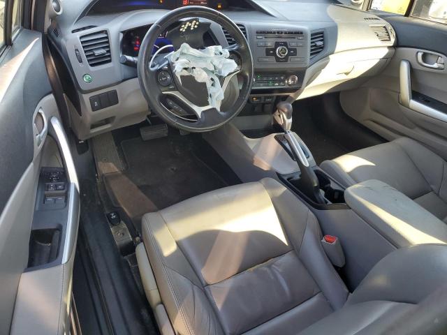 2HGFG3B03CH515905 - 2012 HONDA CIVIC EXL ნაცრისფერი ფოტო 8