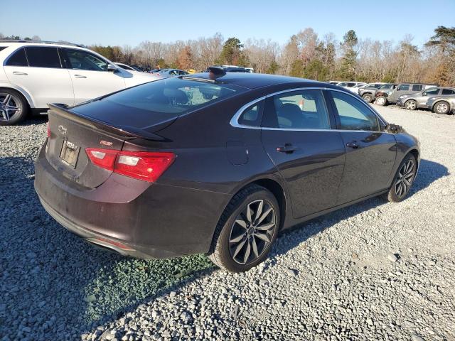 1G1ZG5ST1MF053373 - 2021 CHEVROLET MALIBU RS BURGUNDY photo 3