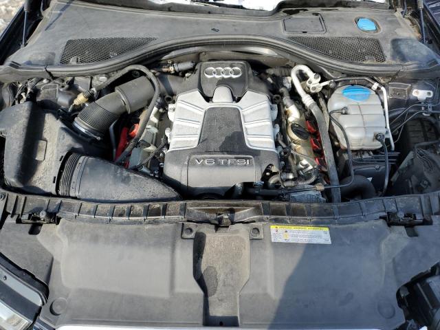 WAUHGAFC8EN040243 - 2014 AUDI A6 PRESTIGE ლურჯი ფოტო 11