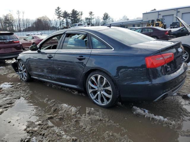WAUHGAFC8EN040243 - 2014 AUDI A6 PRESTIGE ლურჯი ფოტო 2