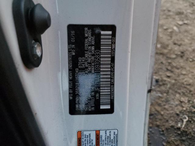 JF1ZNAA11G9705830 - 2016 TOYOTA SCION FR-S WHITE photo 12