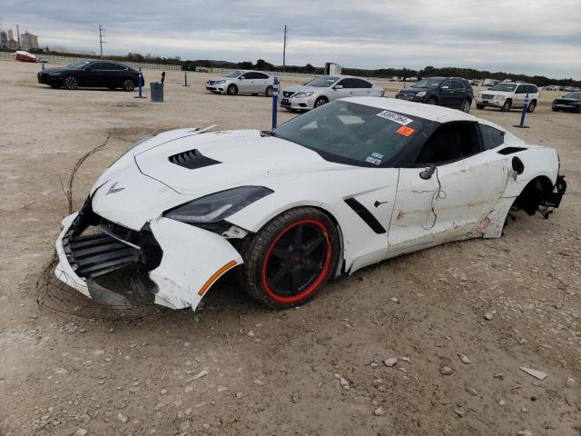 1G1YB2D7XE5135179 - 2014 CHEVROLET CORVETTE STINGRAY 1LT WHITE photo 1