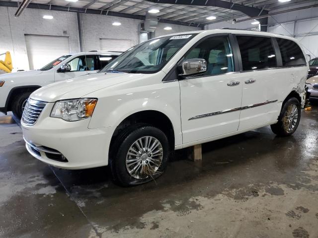 2C4RC1CG5DR540856 - 2013 CHRYSLER TOWN & COU TOURING L WHITE photo 1