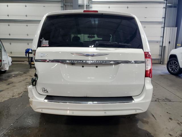 2C4RC1CG5DR540856 - 2013 CHRYSLER TOWN & COU TOURING L WHITE photo 6