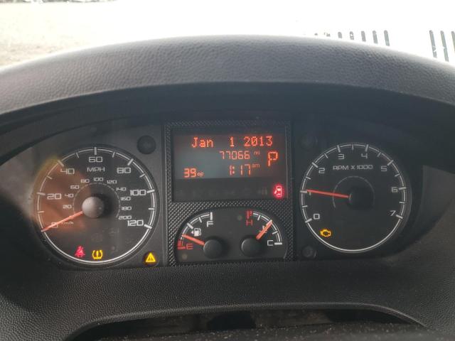 3C6TRVCG0EE103563 - 2014 RAM PROMASTER 2500 HIGH WHITE photo 9