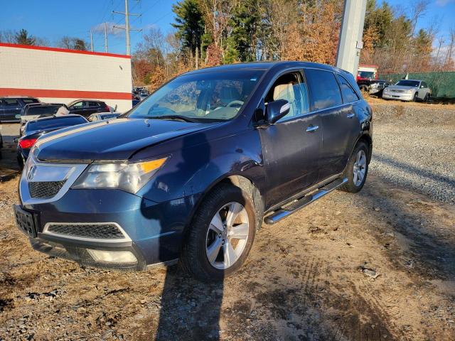 2HNYD2H25AH524115 - 2010 ACURA MDX BLACK photo 2