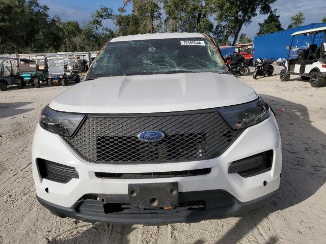 1FM5K8AB1LGD18814 - 2020 FORD EXPLORER POLICE INTERCEPTOR WHITE photo 5