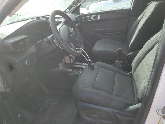 1FM5K8AB1LGD18814 - 2020 FORD EXPLORER POLICE INTERCEPTOR 白色 照片 7