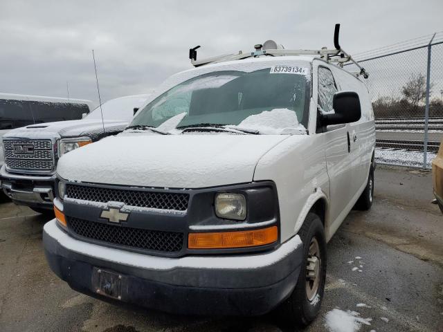 1GCWGFCA7D1903758 - 2013 CHEVROLET EXPRESS G2 WHITE photo 5