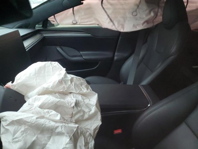 5YJSA1E53MF429348 - 2021 TESLA MODEL S BLACK photo 7