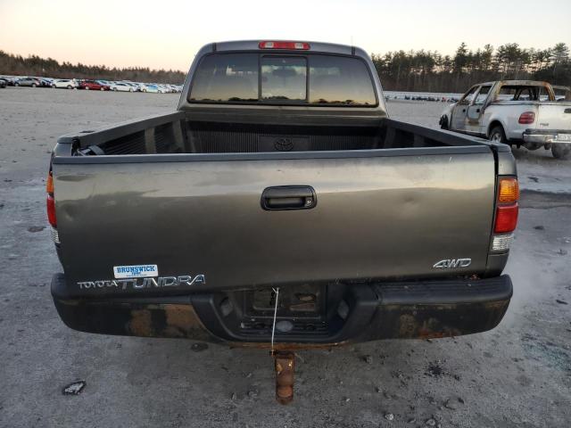 5TBBN44103S399829 - 2003 TOYOTA TUNDRA ACCESS CAB SR5 GRAY photo 6