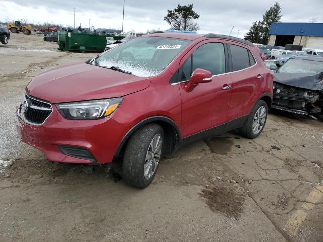 KL4CJASB9KB903182 - 2019 BUICK ENCORE PREFERRED RED photo 1