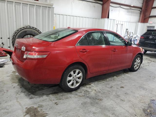 4T4BF3EK3AR074057 - 2010 TOYOTA CAMRY BASE წითელი ფოტო 3