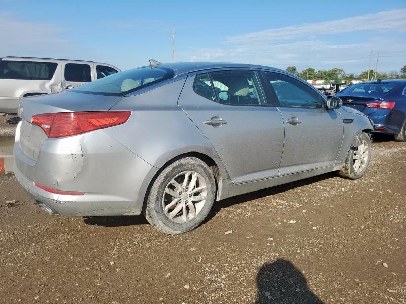 KNAGM4A71C5271921 - 2012 KIA OPTIMA LX SILVER photo 3