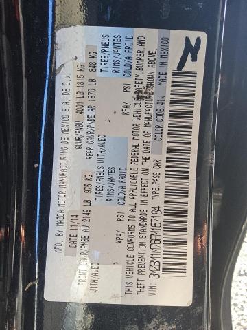 3MZBM1M76FM167184 - 2015 MAZDA 3 GRAND TOURING BLACK photo 12