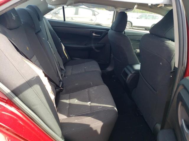 4T1BF1FK0GU610078 - 2016 TOYOTA CAMRY LE BURGUNDY photo 10