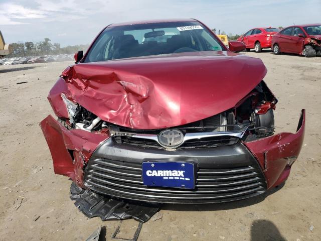 4T1BF1FK0GU610078 - 2016 TOYOTA CAMRY LE BURGUNDY photo 5