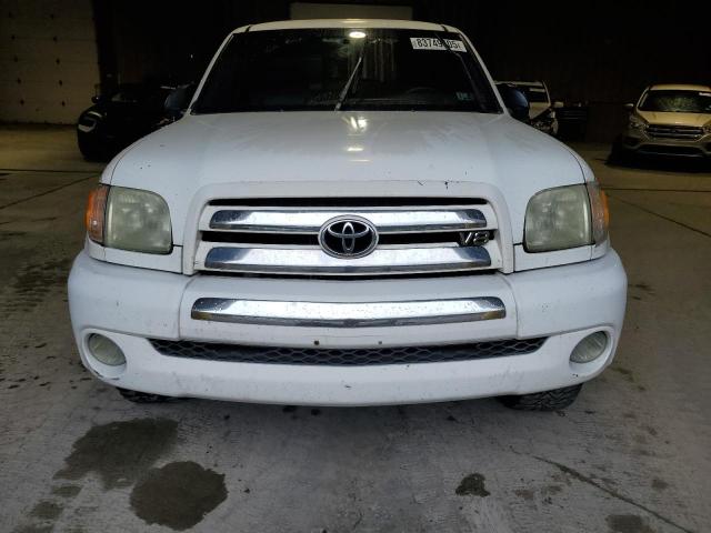 5TBBT44103S411659 - 2003 TOYOTA TUNDRA ACCESS CAB SR5 WHITE photo 5