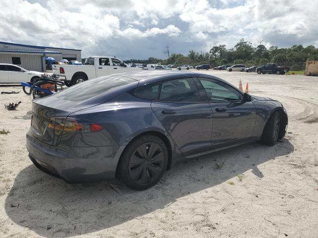 5YJSA1E59NF459505 - 2022 TESLA MODEL S GRAY photo 3