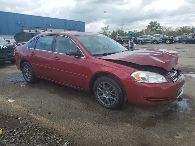 2G1WT58KX81301940 - 2008 CHEVROLET IMPALA LT 红色 照片 4