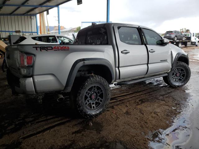 3TMCZ5AN1MM407287 - 2021 TOYOTA TACOMA DOUBLE CAB Сұр фото 3