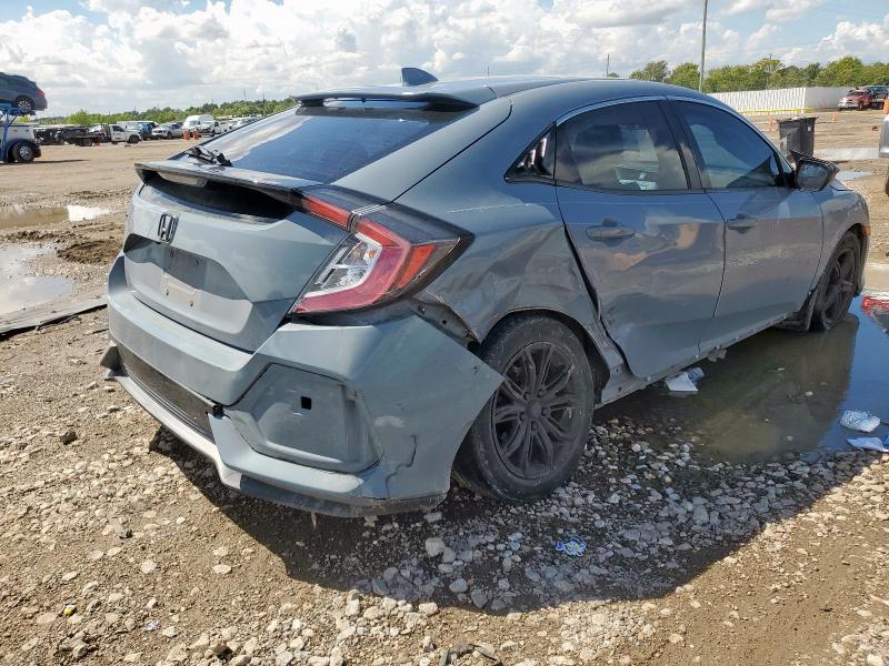 SHHFK7H27HU209010 - 2017 HONDA CIVIC LX BLUE photo 3