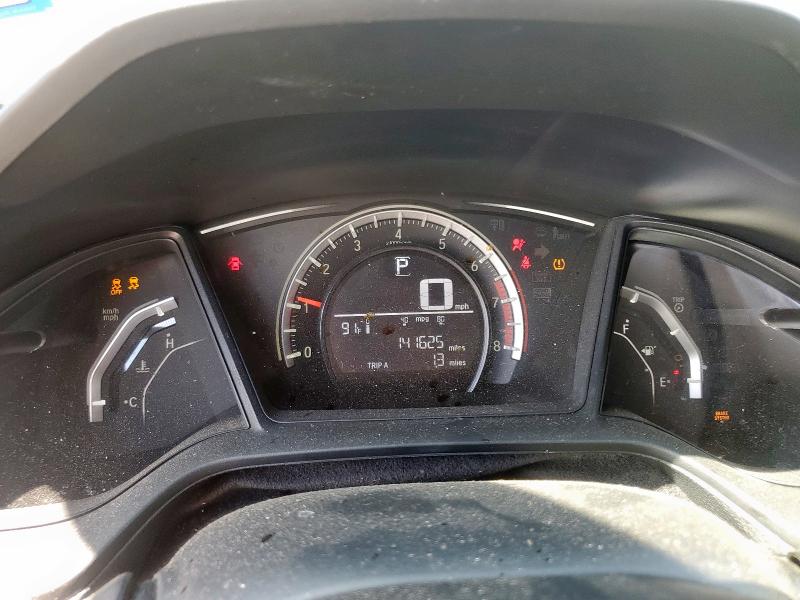 SHHFK7H27HU209010 - 2017 HONDA CIVIC LX BLUE photo 9