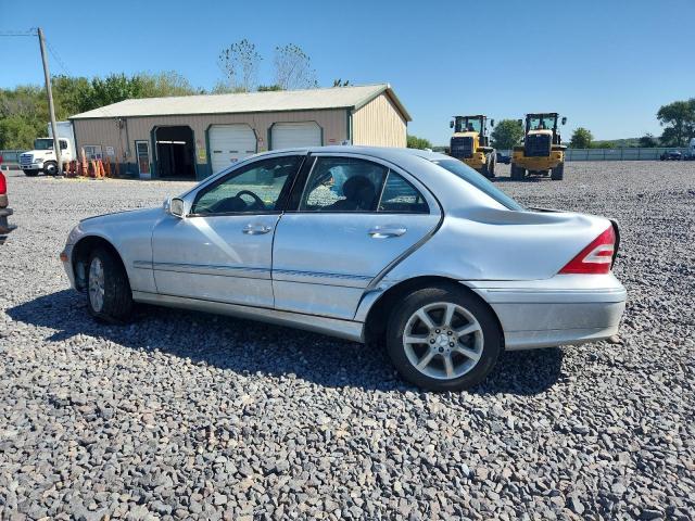 WDBRF92H37F898192 - 2007 MERCEDES-BENZ C 280 4MATIC SILVER photo 2