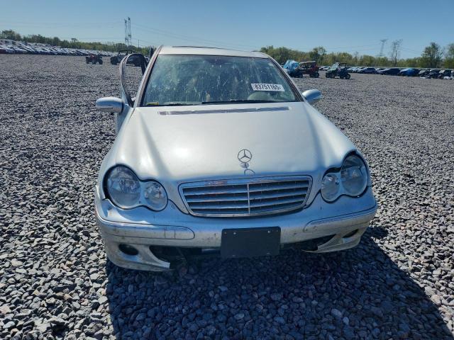 WDBRF92H37F898192 - 2007 MERCEDES-BENZ C 280 4MATIC SILVER photo 5