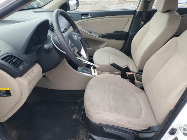 KMHCT4AE5HU317472 - 2017 HYUNDAI ACCENT SE WHITE photo 7