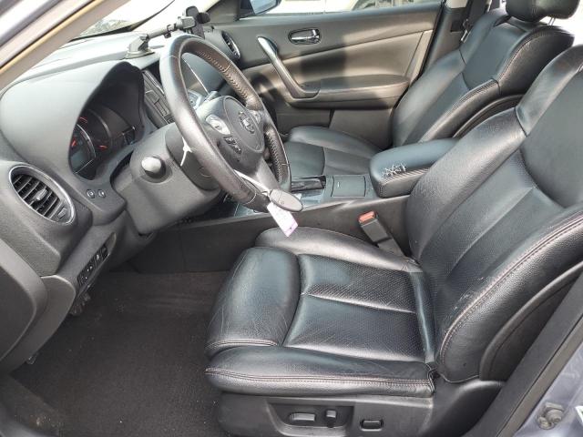 1N4AA5AP1CC842820 - 2012 NISSAN MAXIMA S BLUE photo 7