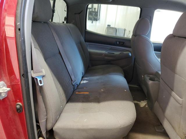 5TELU42N66Z160782 - 2006 TOYOTA TACOMA DOUBLE CAB Марун фото 10