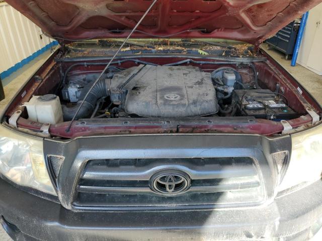 5TELU42N66Z160782 - 2006 TOYOTA TACOMA DOUBLE CAB Марун фото 11