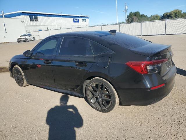 2HGFE2F52NH125483 - 2022 HONDA CIVIC SPORT BLACK photo 2