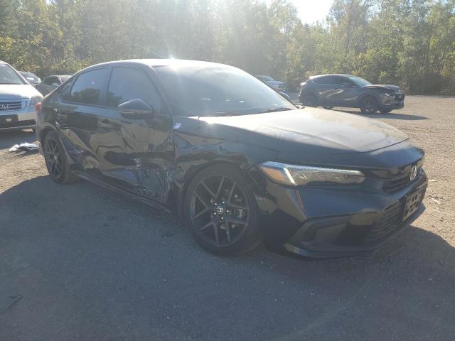 2HGFE2F52NH125483 - 2022 HONDA CIVIC SPORT BLACK photo 4