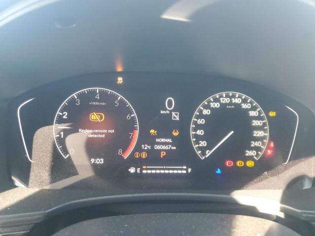 2HGFE2F52NH125483 - 2022 HONDA CIVIC SPORT BLACK photo 9