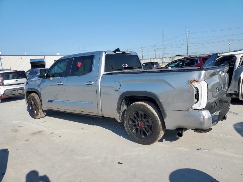 5TFMA5EC7NX006536 - 2022 TOYOTA TUNDRA CREWMAX PLATINUM SILVER photo 2