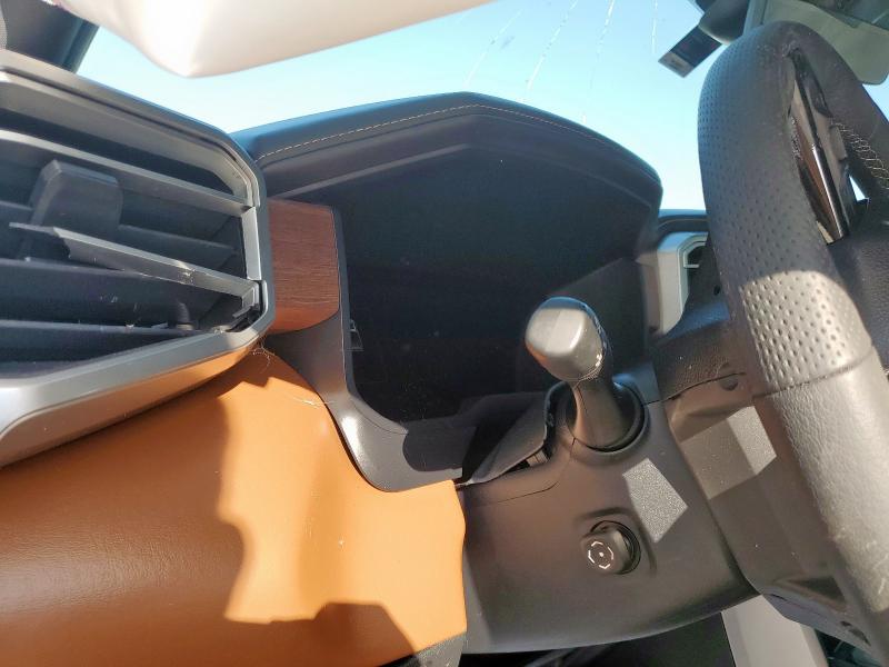 5TFMA5EC7NX006536 - 2022 TOYOTA TUNDRA CREWMAX PLATINUM SILVER photo 9