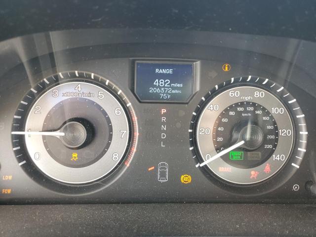 5FNRL5H95EB004231 - 2014 HONDA ODYSSEY TOURING GRAY photo 9