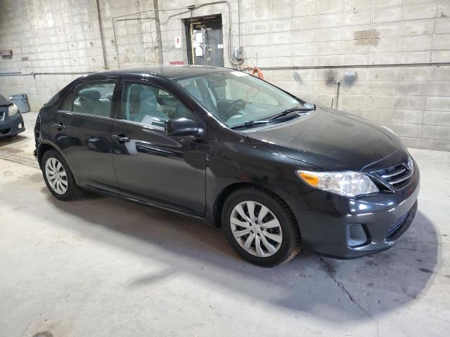 2T1BU4EE6DC075063 - 2013 TOYOTA COROLLA BASE BLACK photo 4