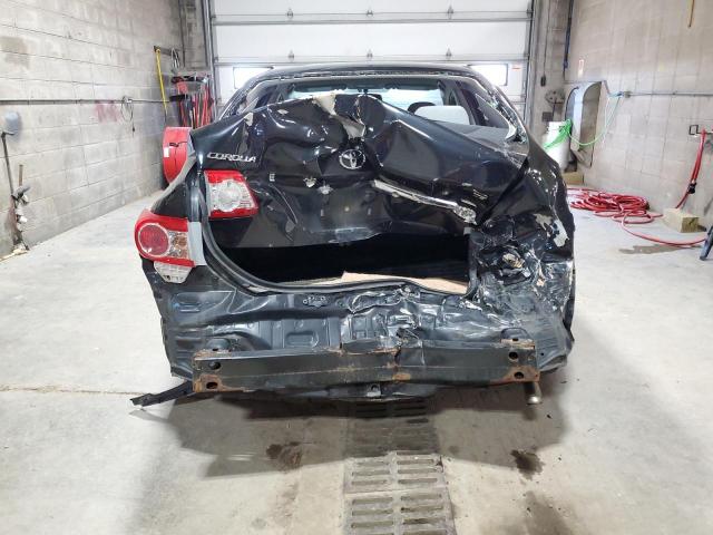 2T1BU4EE6DC075063 - 2013 TOYOTA COROLLA BASE BLACK photo 6