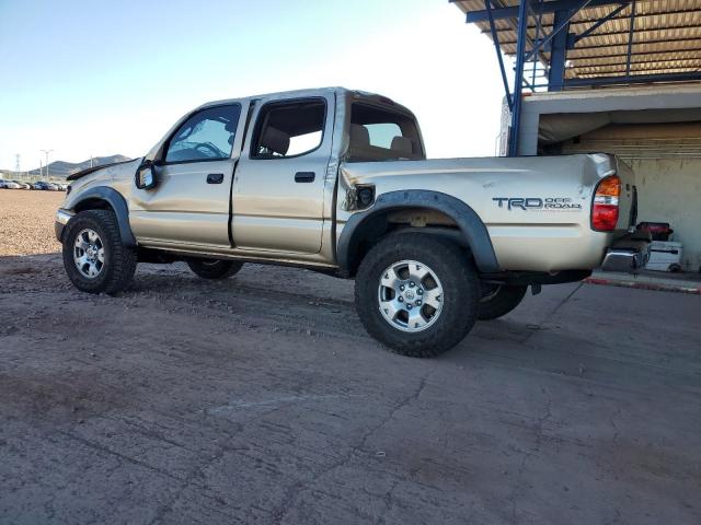 5TEGN92NX2Z124907 - 2002 TOYOTA TACOMA DOUBLE CAB PRERUNNER TAN photo 2