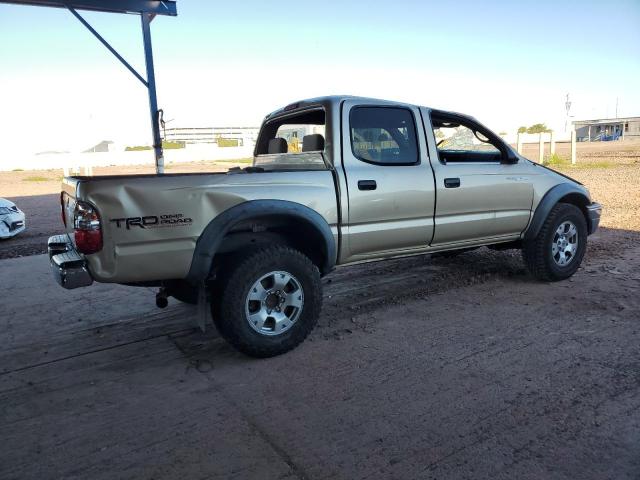 5TEGN92NX2Z124907 - 2002 TOYOTA TACOMA DOUBLE CAB PRERUNNER TAN photo 3