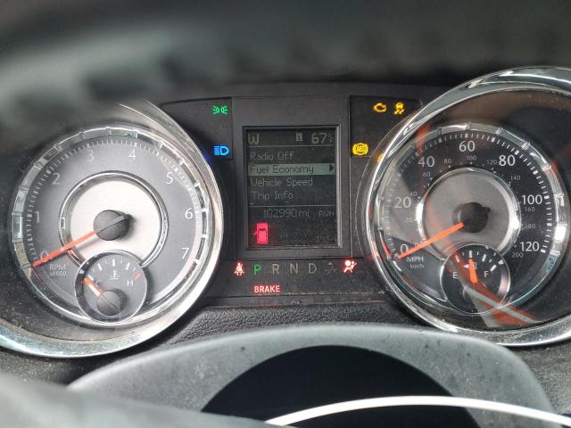 2C4RC1BG3CR258778 - 2012 CHRYSLER TOWN & COU TOURING 勃艮第红 照片 9