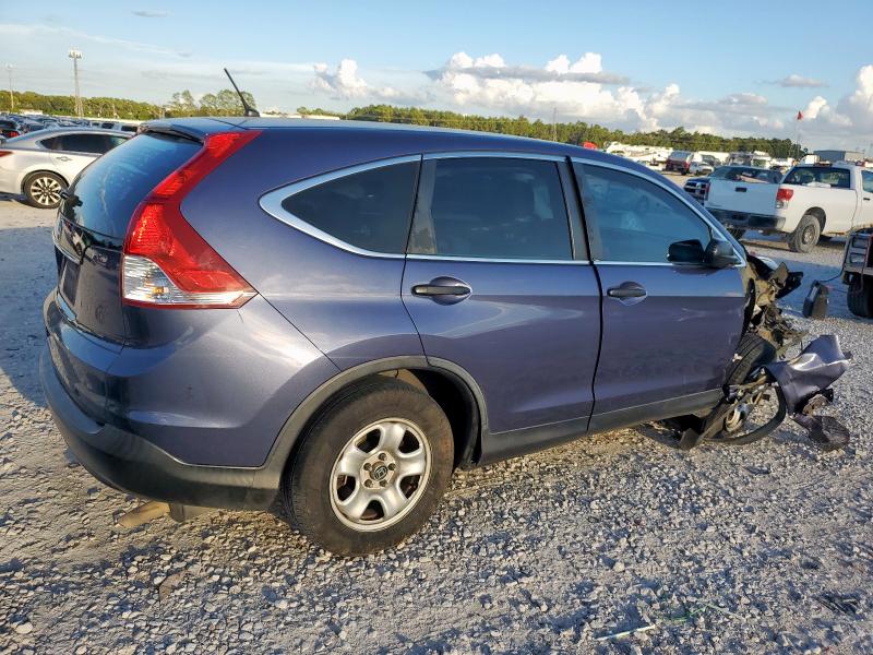3CZRM3H35DG711877 - 2013 HONDA CR-V LX BLUE photo 3